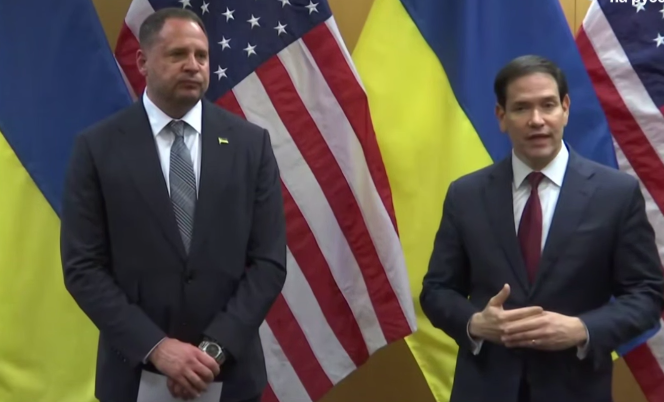 Єрмак заявив про гарний прогрес щодо мирного плану: роботу буде продовжено 